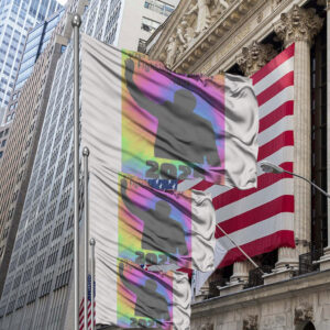 2025 Event, Bernie Sanders Fighting Oligarchy Tour Flag