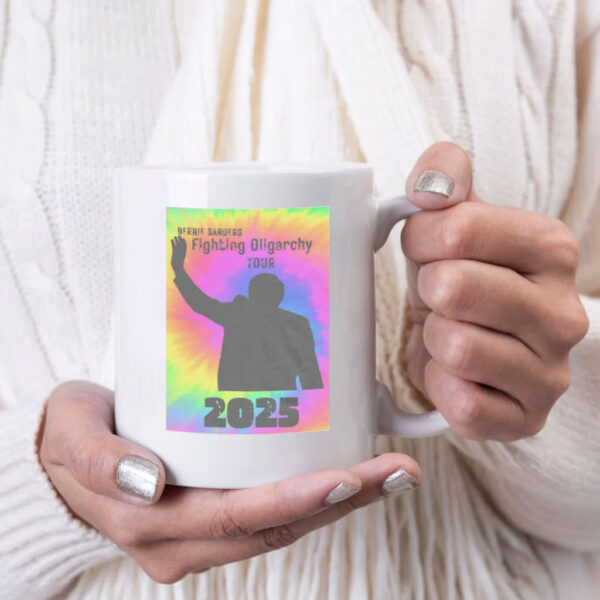 2025 Event, Bernie Sanders Fighting Oligarchy Tour Mug