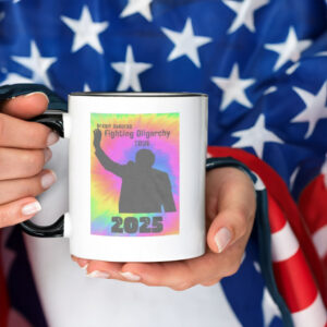 2025 Event, Bernie Sanders Fighting Oligarchy Tour Mug