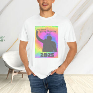 2025 Event, Bernie Sanders Fighting Oligarchy Tour T-Shirt