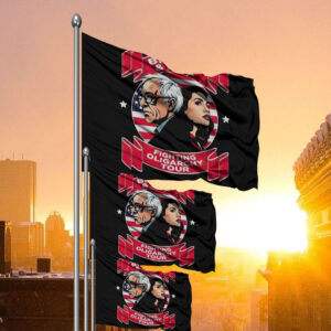 Bernie & AOC Fight Oligarchy Tour 2025, Bernie Sanders Flag