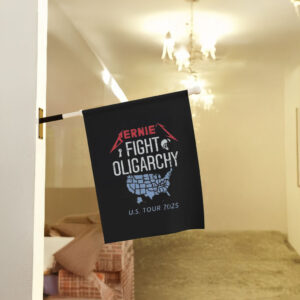 Bernie Fight Oligarchy Flag, US Tour 2025 Flag