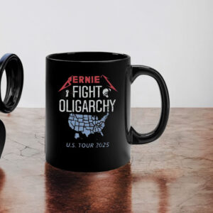 Bernie Fight Oligarchy Mug, US Tour 2025 Mug