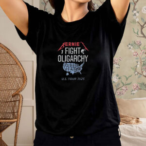 Bernie Fight Oligarchy Shirt, US Tour 2025 Shirt