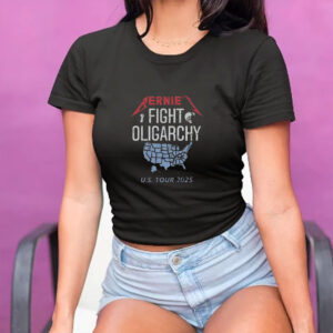 Bernie Fight Oligarchy Shirt, US Tour 2025 Shirt