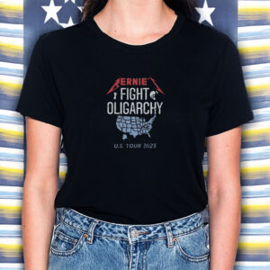 Bernie Fight Oligarchy Shirt, US Tour 2025 Shirt