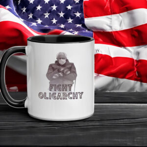 Bernie Sanders, FDT, Fight Oligarchy Mug