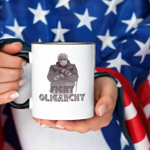 Bernie Sanders, FDT, Fight Oligarchy Mug