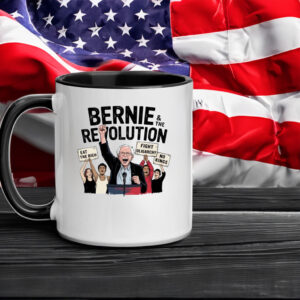 Eat The Rich Bernie, Bernie Sanders Revolution Mug