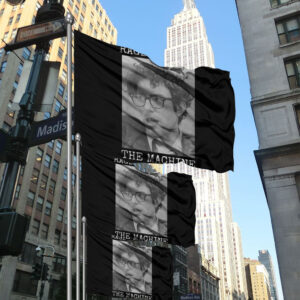 Rage Against The Machine Young Bernie Sanders 2025 Flag