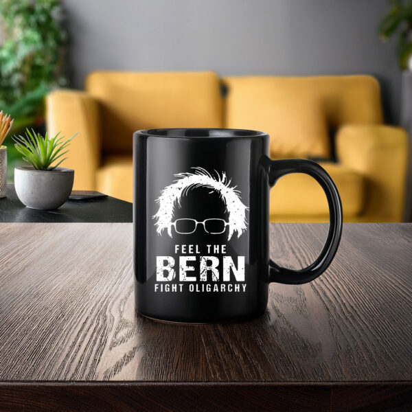 Feel The Bern Fight The Oligarchy Mug