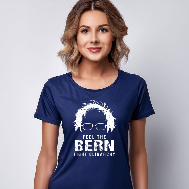 Feel The Bern Fight The Oligarchy Women's Shirt